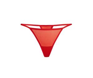 TEYLI Tanga 'Paski' rojo fuego S-M rojo fuego