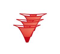 TEYLI Tanga 'Paski' rojo S-M rojo
