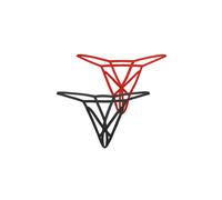 TEYLI Tanga rojo fuego / negro L-XL EUR