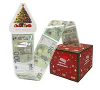 Teyomi Coffret cadeau de Noël 5 pièces, boîte à surprise avec billets, boîte à surprise à monter soi-même pour parents, amoureux, enfants et amis