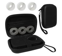 Teyomi Funda compatible con Phomemo D30 D35, para NELKO P21, para NIIMBOT D110, para etiquetadora JADENS D110 con 3 rollos de cinta de etiquetas (papel de etiqueta de 1/2 x 1 1/2 pulgadas (12 mm x 40