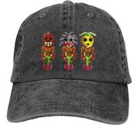 TeysHa Gorra de béisbol Snapback Sombrero para el Sol Gorra de béisbol Lavada para Hombres Monkey Island Trucker Gorras Snapback Sombrero para papá Mono Sombreros de Golf Regalo