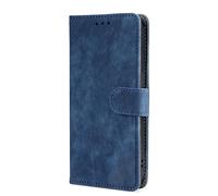 TEYYOS Funda para el Xiaomi Redmi 13C/Xiaomi Poco C65, Carcasa de Piel Sintética con Tapa, 3 Ranuras para Tarjetas, 1 Bolsillo para Dinero, Cierre Magnético, Soporte de Soporte - Azul