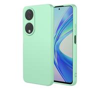 TEYYOS Funda Suave Silicone para Honor 90 Smart 5G, Premium Silicona Líquida Carcasa, Tres Capas Anti-Choques Ultradelgado Protección Case Cover, Matcha Verde