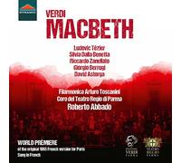 Tezier, Dalla Benetta & Filarmonica Arturo Toscanini – Verdi: Macbeth (versión 1865) – CD
