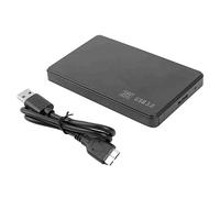 Tf-100 Caja Unidades de Disco y Unidades USB Compatible con el Compatible con Windows Unidad Externa de 2,5 Pulgadas Sin Herramientas para Sistemas de 2,5 Pulgadas 3.0 y Mac- Drive (Black, One Size)