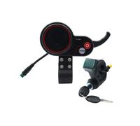 TF-100 Display Dashboard 5Pin+3PIN Llave de Bloqueo de Encendido Scooter Skateboard VelocíMetro para Piezas de Scooter EléCtrico M4