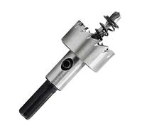TF HSS Acero inoxidable carburo cementado cortador de sierra perforadora HSS Sierra perforadora corona circular broca espiral adecuado para cortar plástico, madera, metal, acero