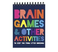 TF PUBLISHING Brain Games Assorted Spiral Puzzle Book for Adults Over