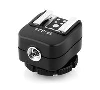 TF321 - Adaptador de conversión intermitente de zapata caliente para 580EX 580EX II 550EX 430EX PC Sync Hot Shoe