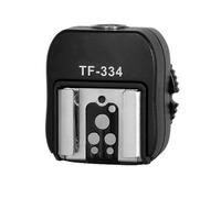 TF334 - Adaptador de zapata caliente para cámara con puerto de sincronización de PC para A7S A7SII A7R A7RII A7II NEX6 RX1 RX1R RX10 PC Sync Port