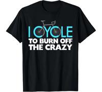 tf6jres Best Cycling Art For Men Women Indoor Bicycle Race Bicycling Gift Unisex T-Shirt Black S