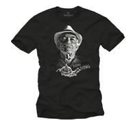 tf6jres Better Call Breaking Heisenberg Men's T-Shirt with Hector Salamanca - Bad Saul- Black 3XL
