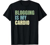 tf6jres Blogging Gift for a Blogger Who Blogs Gift Unisex T-Shirt Black XXL