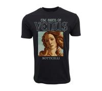 tf6jres Botticelli Birth of Venus T Shirt Black 3XL