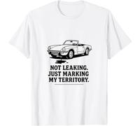 tf6jres Classic British Roadster - Funny British Car Oil Leak Design T-Shirt Black 3XL