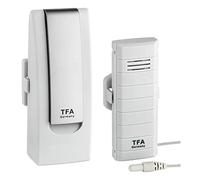 TFA 31.4002.02 - Estación meteorológica (Gris, Termómetro de Interior, Termómetro para Exteriores, Termómetro, Termómetro, -30-60 °C, -22-140 °F)