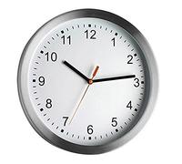 TFA 98.1045 - Reloj de Pared electrónico, 300 mm, Color Plata