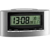 TFA 98.1071 Digital Radio Despertador Solar Temperatura Calendario Snooze Fecha