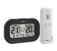 TFA-Dostmann 30.3046.01 Termómetro Inalámbrico Cool @ Home Digital Reloj Radio