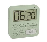 TFA-Dostmann 38.2056.04 - Temporizador digital y cronómetro, 3 niveles de volumen, entrada de tiempo rápida y sencilla
