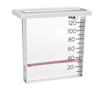 TFA Dostmann 47.1014 - Analizador de Lluvia analógico para Vallas y barandillas (195 x 45 x 255 mm)