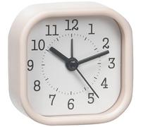 TFA Dostmann 60.1035.16 Despertador analógico de Viaje Ideal con función de Alarma, Color Rosa Pastel, 52 x 23 x 52 mm (Largo x Ancho x Alto)