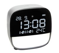 TFA Dostmann 60.2034.02 Quarz Despertador Blanco Alarmzeiten 2