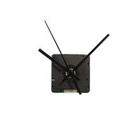 TFA Dostmann 60.3518.01 - Reloj de Pared con Radio y manecillas (Negro con bateria)