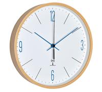 Tfa dostmann 60.3524.06 - reloj de pared de madera y 25,5 x 4,5 x 25,5