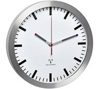 Tfa-dostmann 60.3528.02 reloj de mesa o pared alrededor aluminio, blan