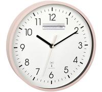 TFA Dostmann 60.3550 - Reloj de pared analógico con pantalla precisa, analógico, con tapa de cristal, para sala de espera, hogar, fácil lectura, 245 x 245 x 42 mm