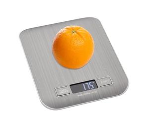 TFA Dostmann Amaretti 50.2004.54 - Báscula digital de cocina con función de pesaje de tara, función de apagado prolongado, báscula digital para alimentos de hasta 10 kg, moderna pantalla iluminada,