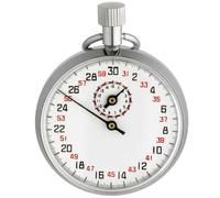 TFA-Dostmann Cronómetro Manual De Metal Cromado 15 Min 13 Piedras 97 G