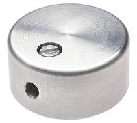 TFA Dostmann Cuerpo de Referencia, 30.3529, Carcasa Protectora, Freno de Temperatura, Aluminio Plateado 40 x (H) 20 mm