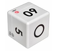 TFA Dostmann Digital Cubo. Temporizador, plástico, Blanco, 6 x 6 x 6 cm