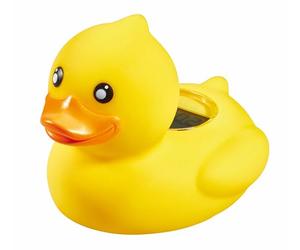 TFA Dostmann DUCKY 30.2031.07 - Termómetro digital de baño para controlar la temperatura del agua, alarma de calor, color amarillo