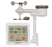 TFA Dostmann - Estación meteorológica digital inalámbrica 5 en 1 con sensor combinado WEATHER ONE, 35.1177, humedad, temperatura, pluviómetro, anemómetro, barómetro, previsión meteorológica, color