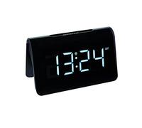 TFA Dostmann Icon 60.2543.02 Despertador Digital (Radio, plástico, 132 x 64 x 80 mm), Color Negro