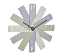 TFA Dostmann Reloj de Pared analógico Clock in The Box 60.3020.30 con Sistema de Ranuras, Movimiento silencioso, batería de Larga duración, Reloj de Cuarzo, Reloj de salón, Cocina, Multicolor
