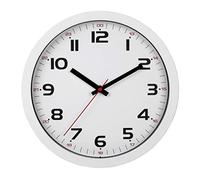 TFA Dostmann - Reloj de Pared analógico, Cristal, plástico, Color Blanco, 305 x 38 x 305 mm.