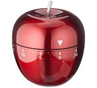 TFA Dostmann Temporizador Cocina Manzana INOX Rojo