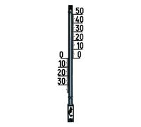TFA Dostmann Termómetro para exterior (Analógico, L x An x Al: 2,3 x 6,5 x 27,5 cm, Negro)