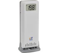 TFA Dostmann TFA-ID - Transmisor adicional ID-A5, 30.3901.02, para estaciones TFA.me, control de temperatura, exterior o interior, alcance de 100 m, 868 MHz, color blanco