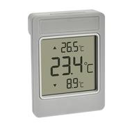 TFA Dostmann WINDOO 30.1067.15 - Termómetro digital para ventana (medición de temperatura exterior, montaje fácil, resistente a la intemperie, valores máximos y bajos, con lámina autoadhesiva, sin