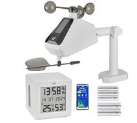 TFA.me Starter 35.8103.02.79 - Sistema de medición de viento en línea para PC/Smartphone/Tablet (con pilas), color blanco