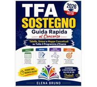 TFA SOSTEGNO 2026-2027: Guida Rapida al Concorso Tabelle, Sintesi e Mappe Concettuali su Tutto il Programma d'Esame