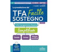 TFA sostegno facile: tabelle, sintesi e mappe concettuali su tutto il programma d’esame. Con espansione online