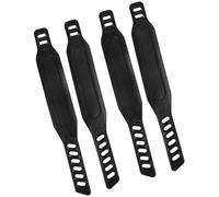 TFAOYS 4lots - Correa de pedal de durabilidad cómoda para bicicleta para estabilidad durante los entrenamientos, bicicleta cómoda