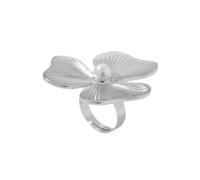 TFAOYS Anillos de metal con apertura geométrica, joyería elegante adecuada para fiestas y reuniones, joyería de moda punk, C, como se describe, como se describe